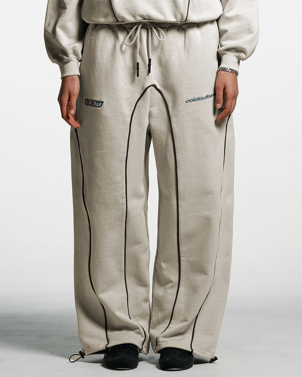 STRIDE SWEATPANTS BEIGE - COLD CULTURE