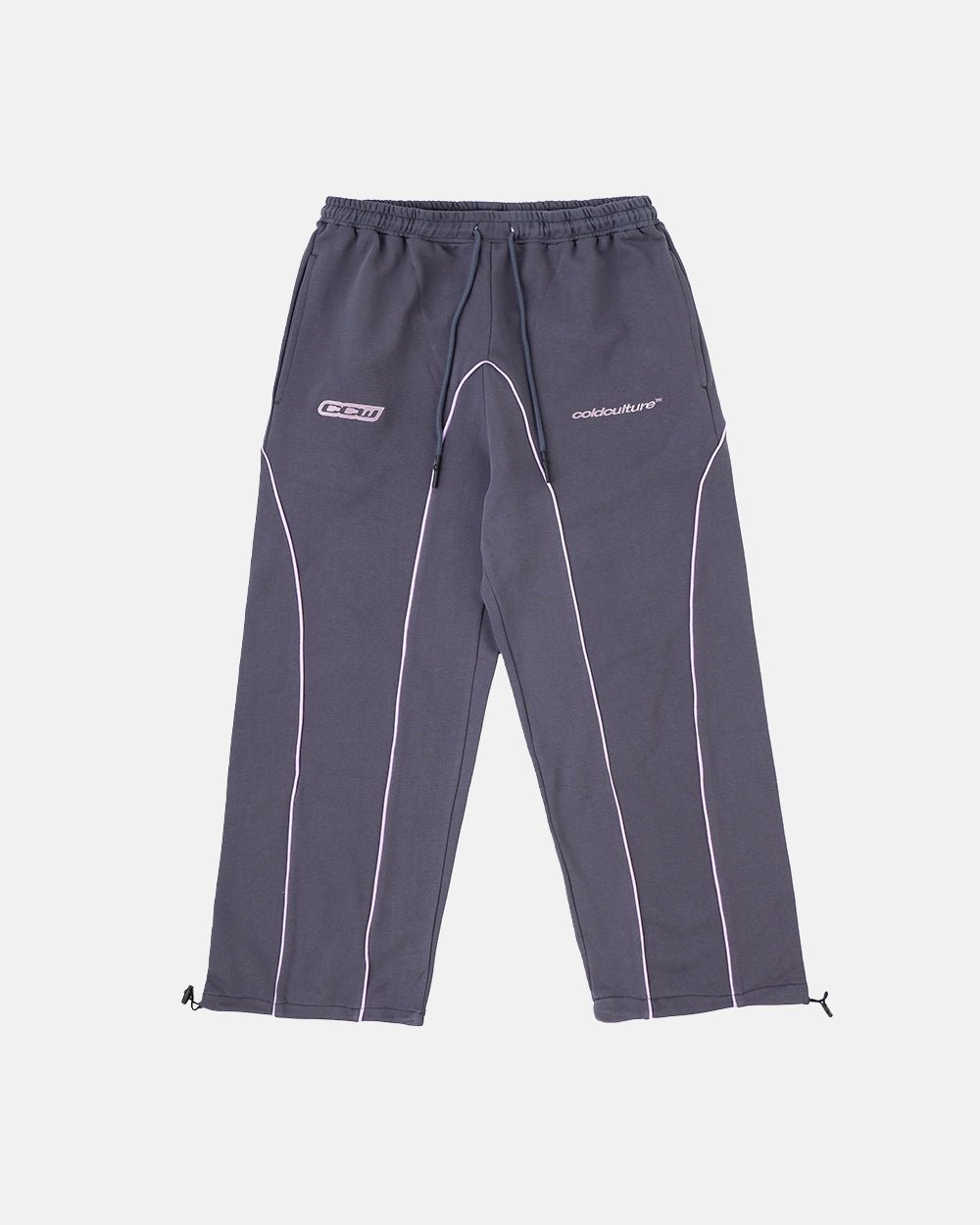 STRIDE SWEATPANTS DARK PURPLE - COLD CULTURE