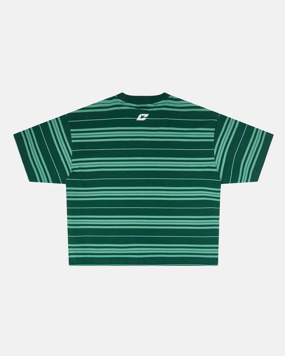 STRIPED TEE BAYBERRY GREEN - COLD CULTURE