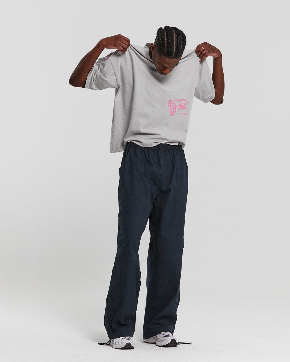 SUPERNOVA TEE PALE GREY - COLD CULTURE