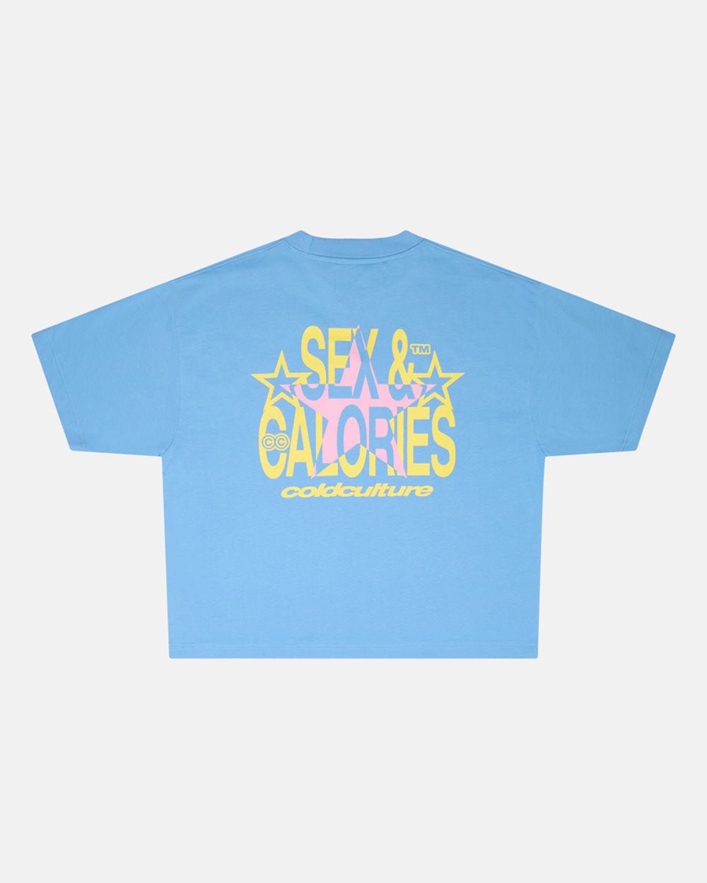 SWEET CALORIES TEE VISTA BLUE - COLD CULTURE