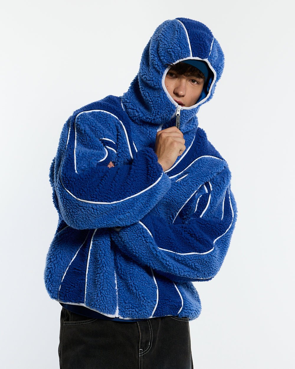 TAKE OFF FLEECE BLUE - COLD CULTURE