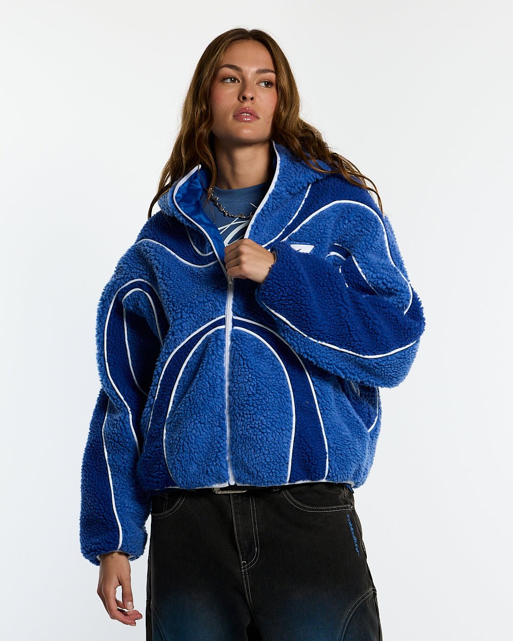 TAKE OFF FLEECE BLUE - COLD CULTURE