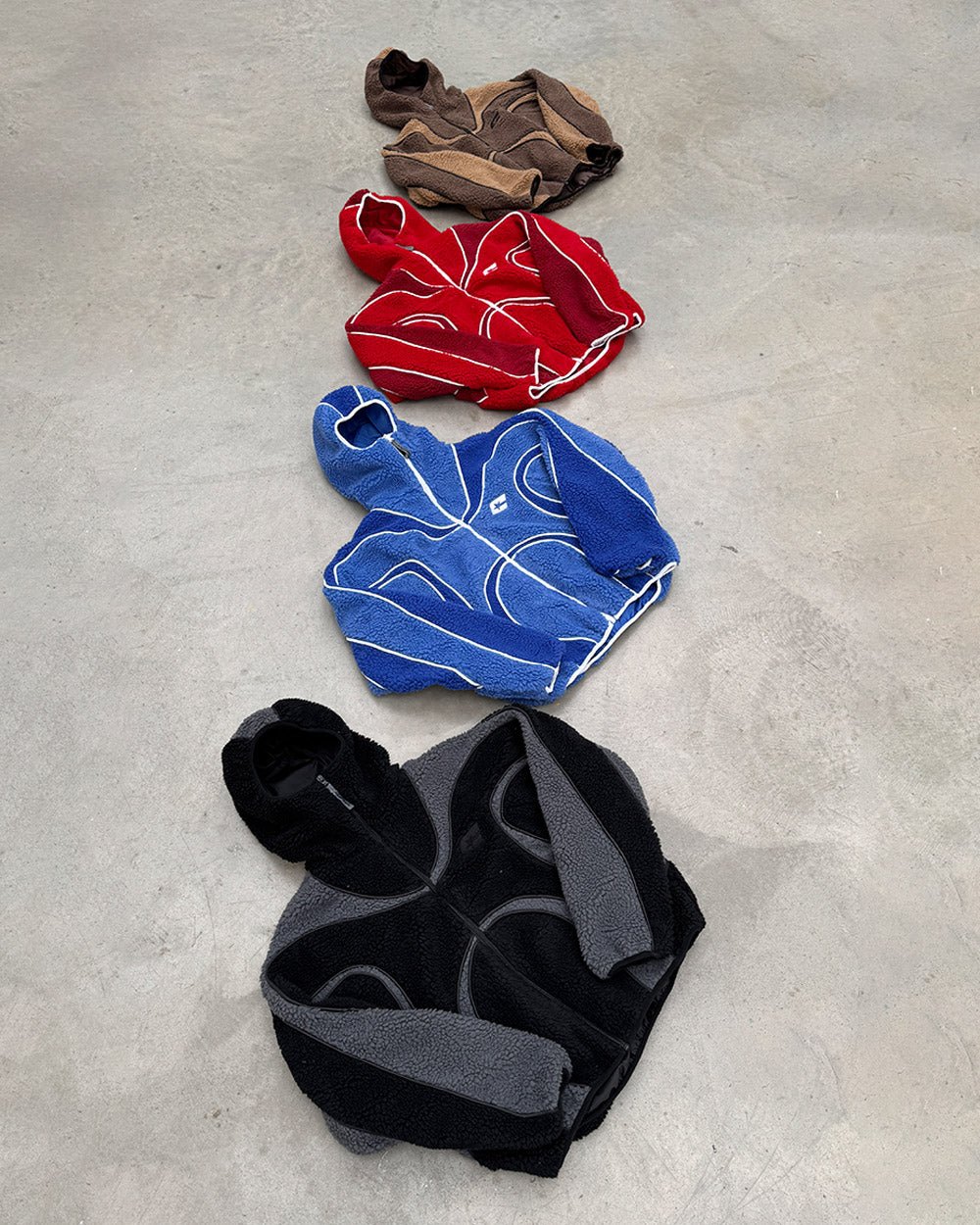 TAKE OFF FLEECE BLUE - Cold Culture