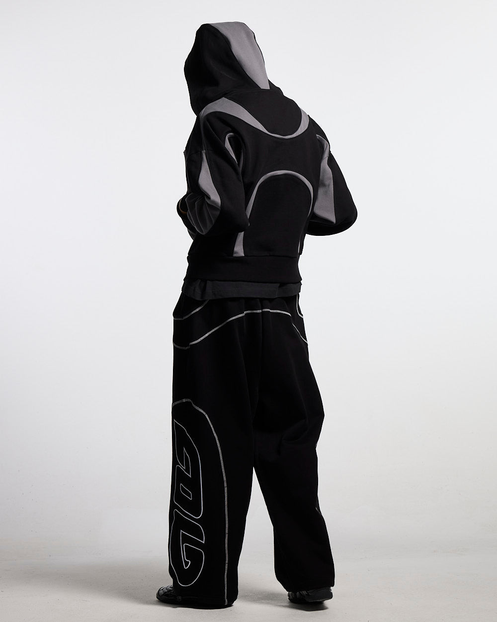 TAKE OFF FLEECE ZIP HOODIE BLACK - Cold Culture #woman
