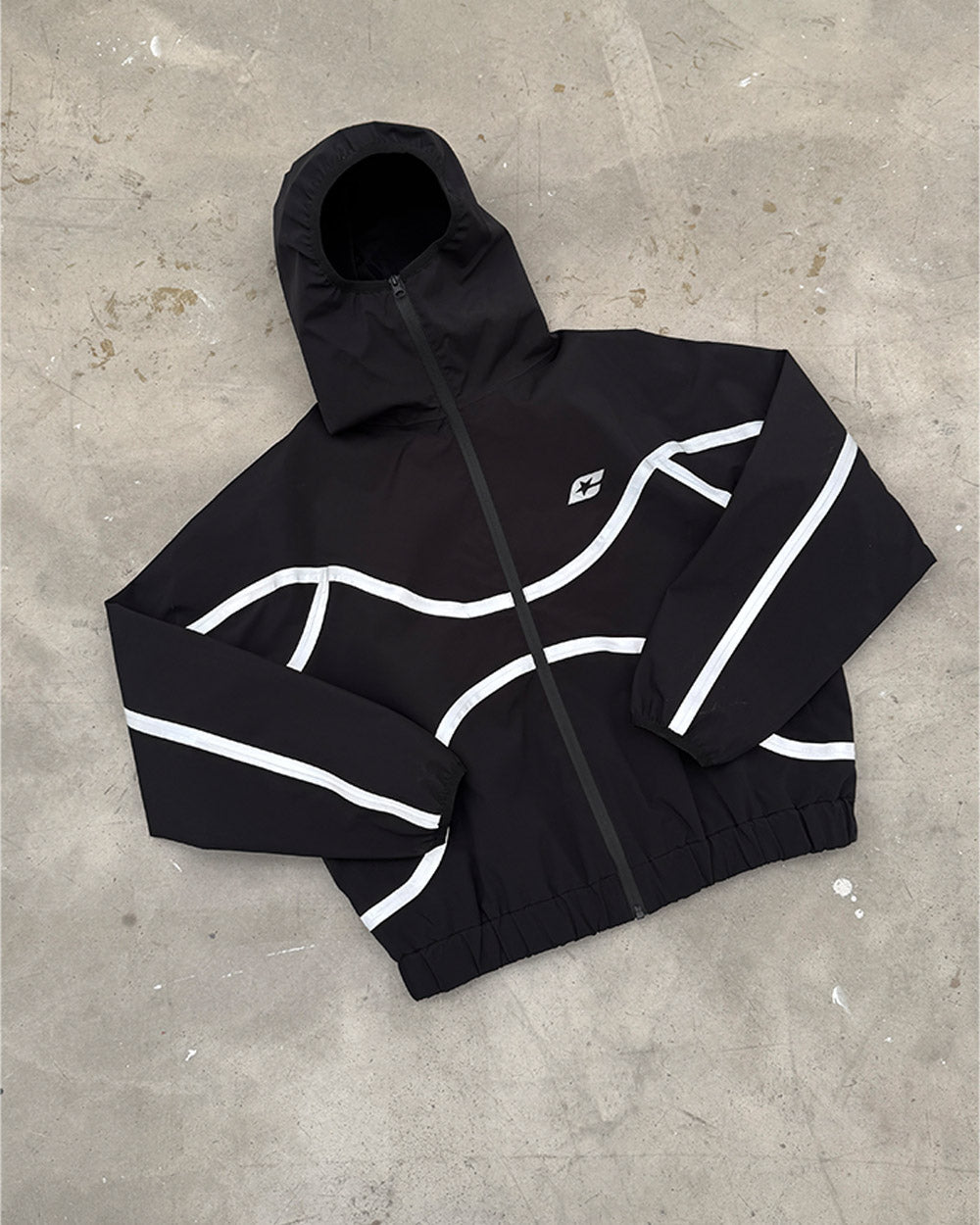 TAKE OFF LIGHTWEIGHT JACKET BLACK - Cold Culture