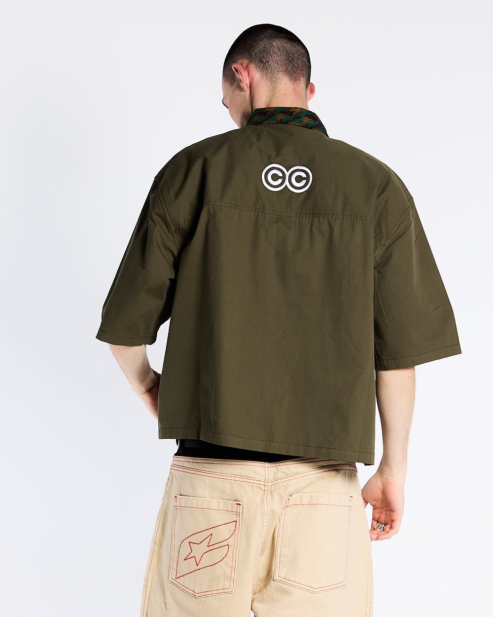 TERRA SHIRT CAPER GREEN - Cold Culture