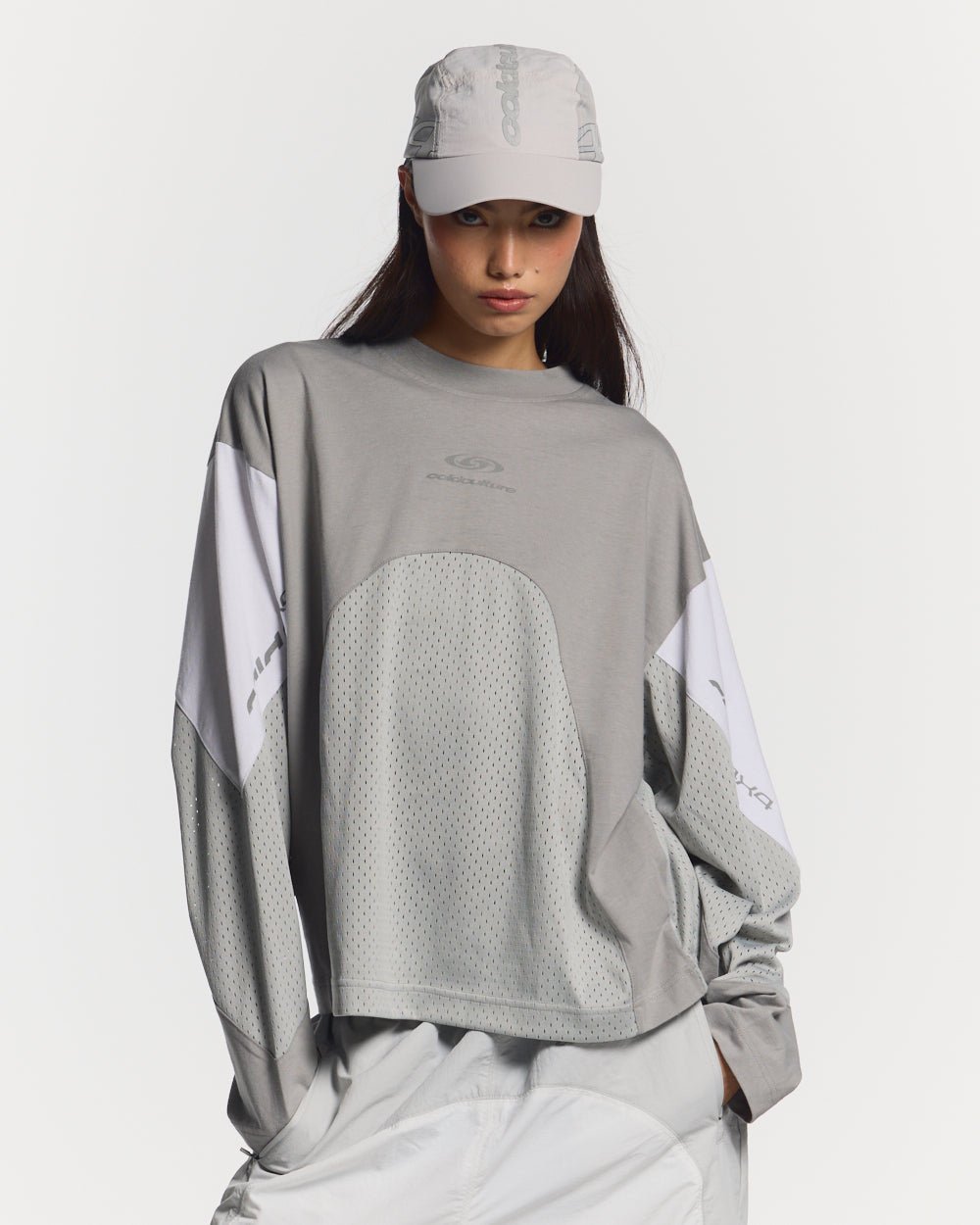 THUNDER LONGSLEEVE LIGHT GREY - COLD CULTURE