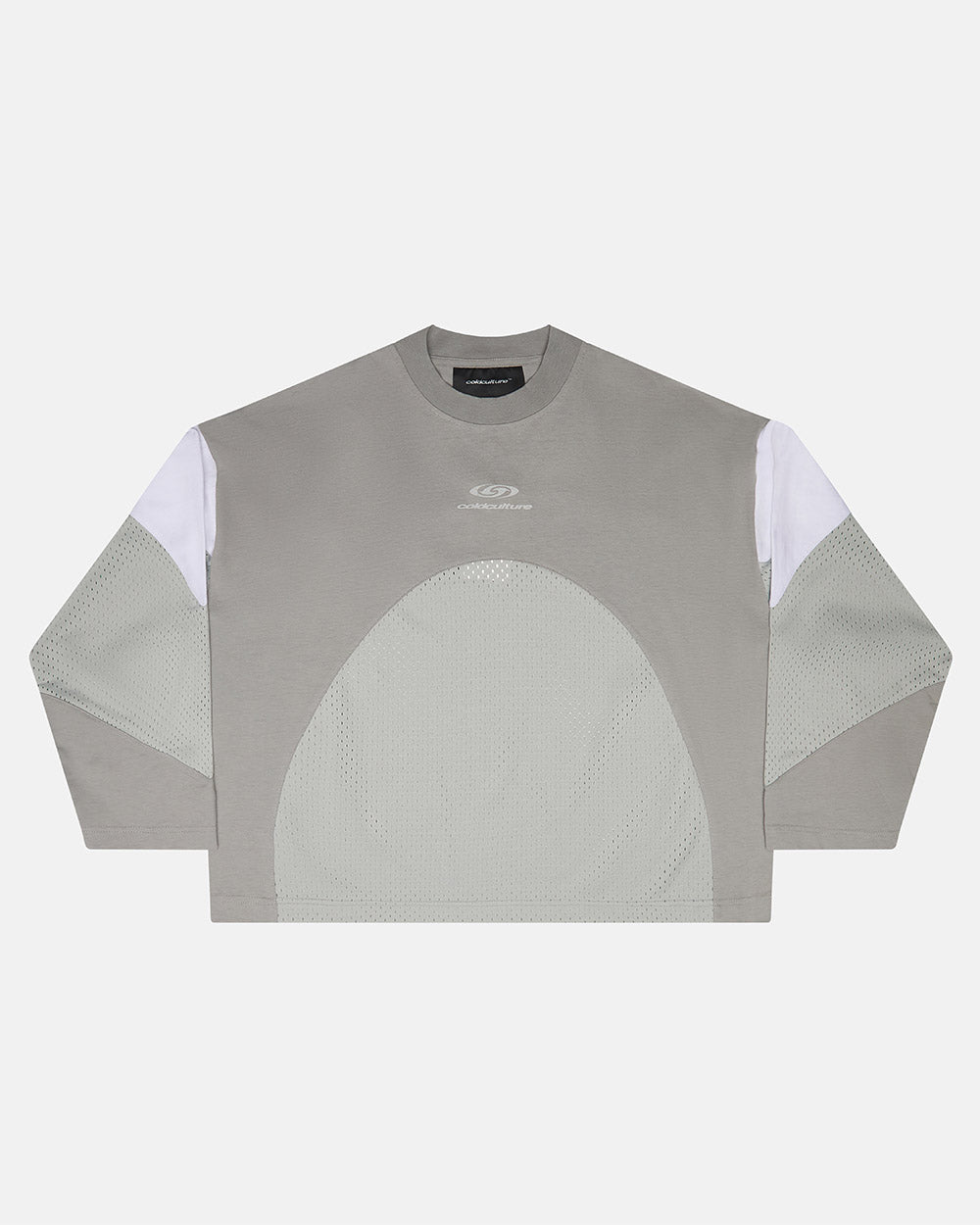 THUNDER LONGSLEEVE LIGHT GREY - COLD CULTURE