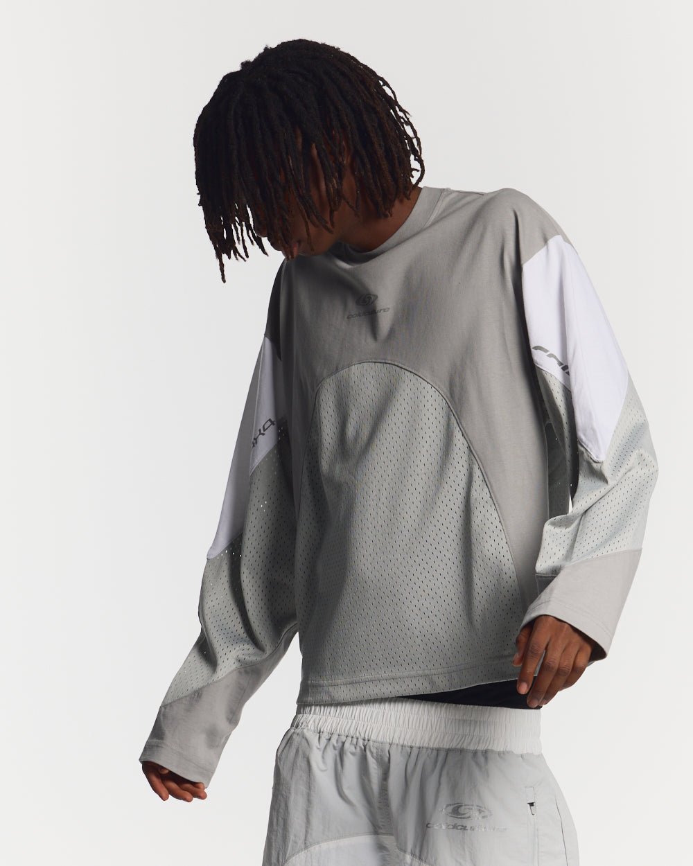 THUNDER LONGSLEEVE LIGHT GREY - COLD CULTURE