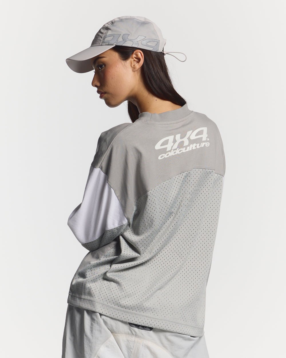 THUNDER LONGSLEEVE LIGHT GREY - COLD CULTURE