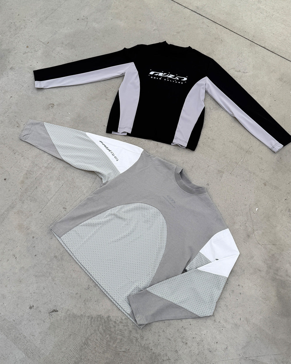 THUNDER LONGSLEEVE LIGHT GREY - COLD CULTURE