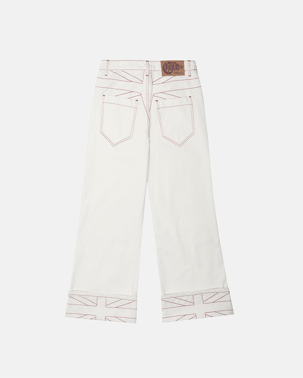 TOP BOY PANTS WHITE - Cold Culture