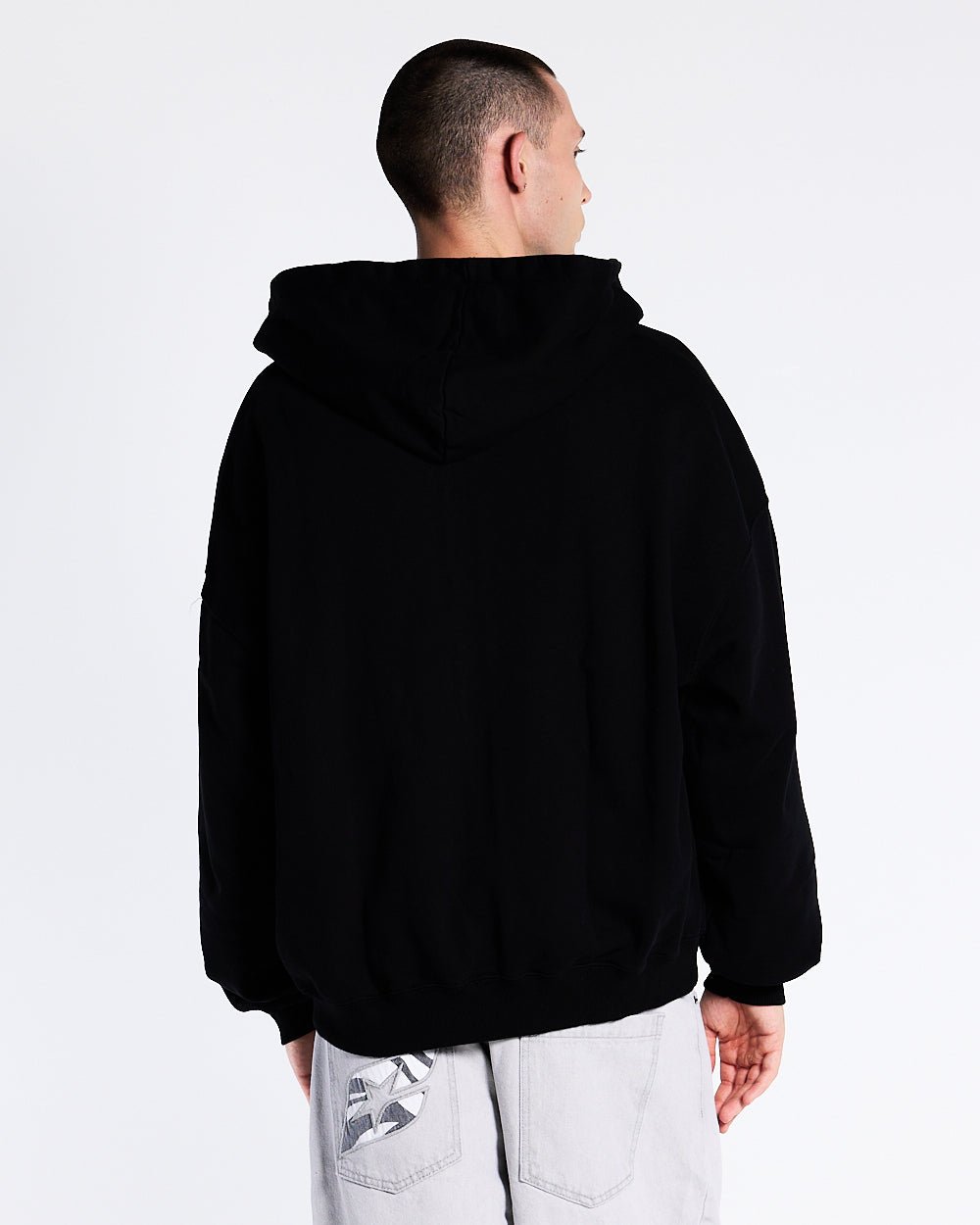 TOUR ZIP HOODIE BLACK - COLD CULTURE