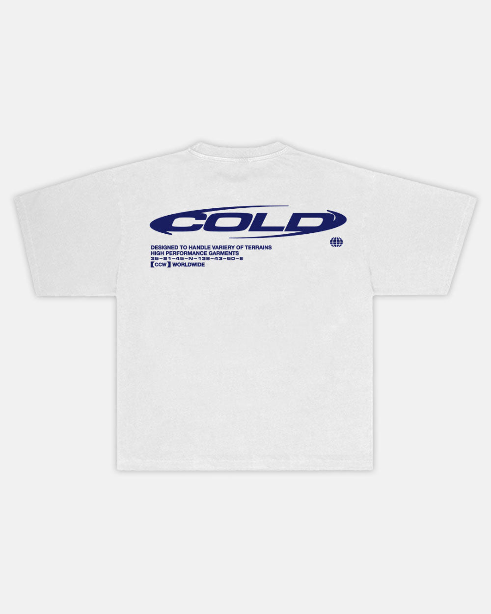 TRAILS TEE WHITE - COLD CULTURE