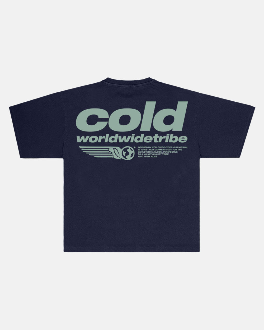 TRIBE TEE COBALT BLUE - COLD CULTURE