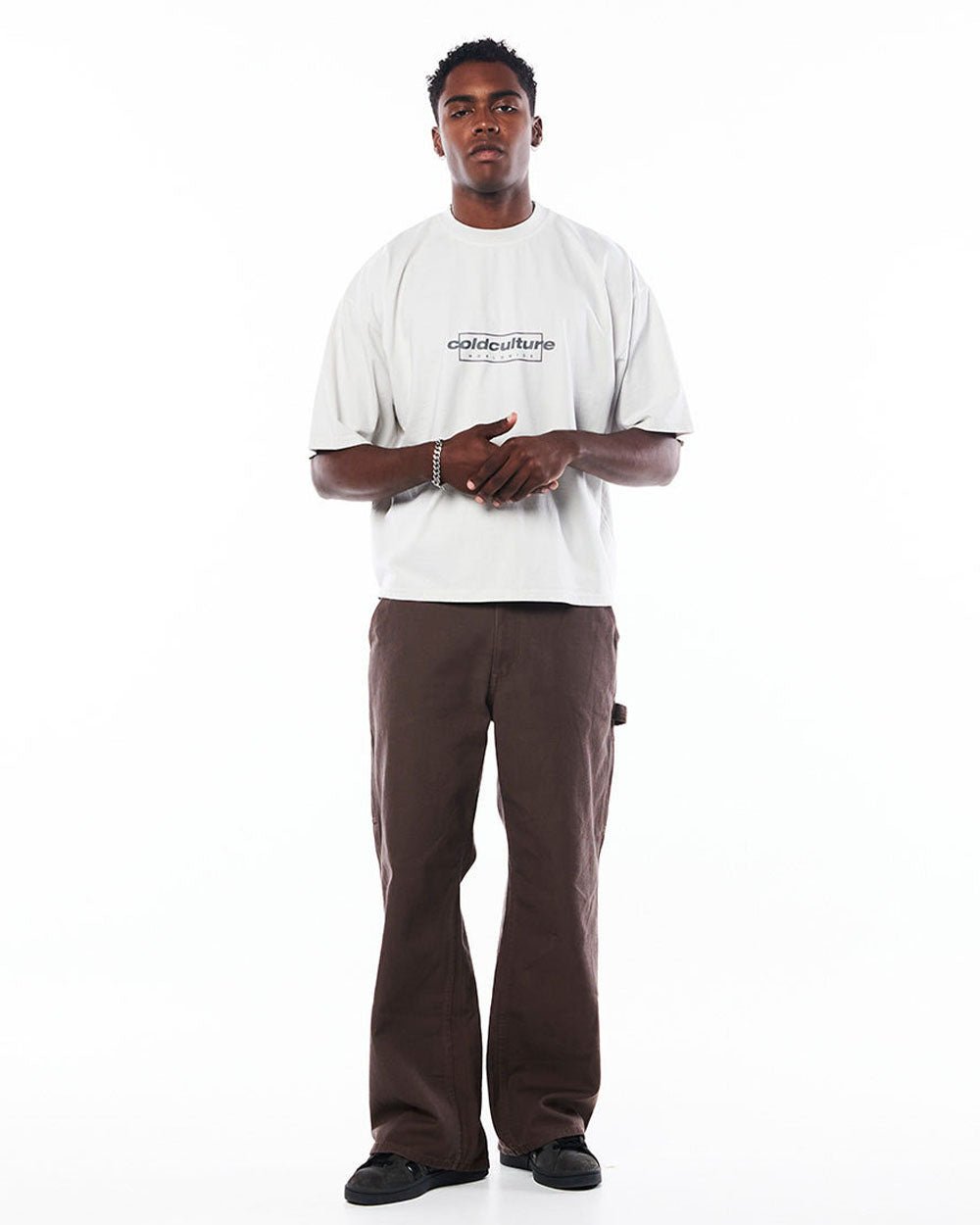 TRIBE TEE LIGHT GREY - COLD CULTURE