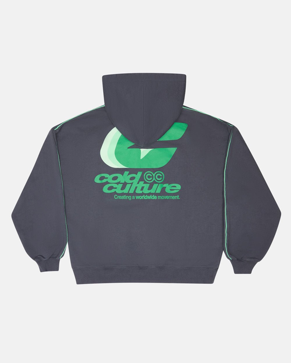 TRIPLE C HOODIE DARK BLUE - COLD CULTURE