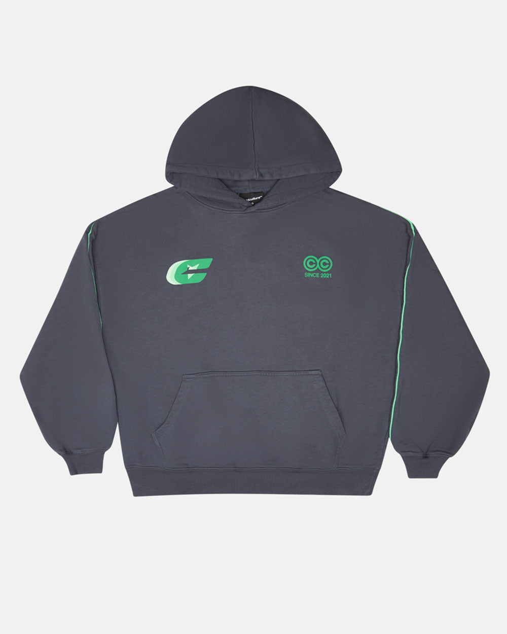 TRIPLE C HOODIE DARK BLUE - COLD CULTURE