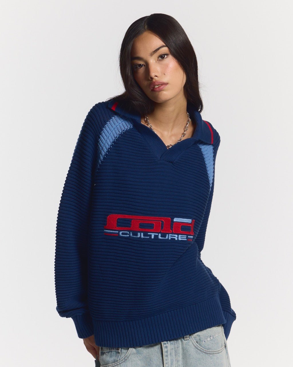 TUSCANY LONGSLEEVE DARK BLUE - COLD CULTURE