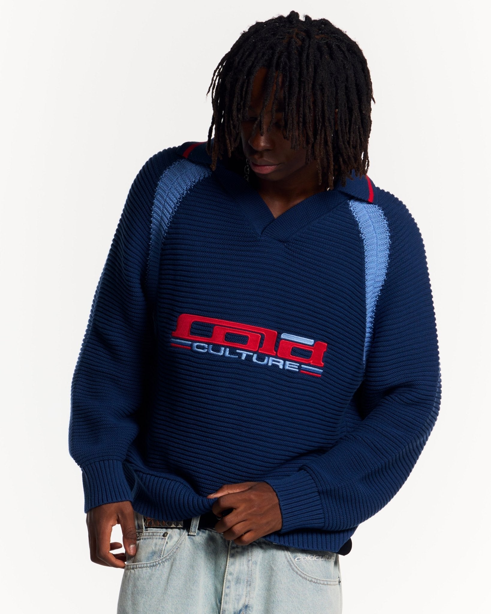 TUSCANY LONGSLEEVE DARK BLUE - COLD CULTURE