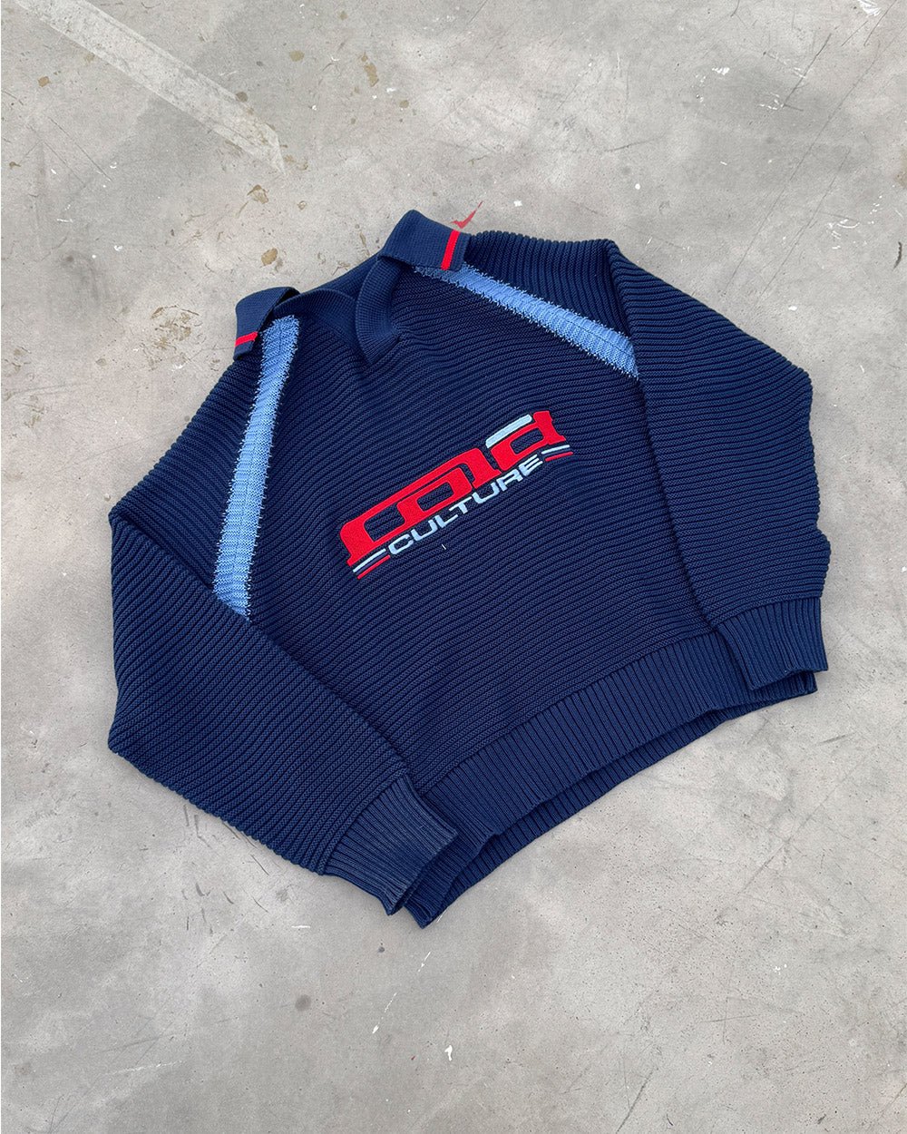 TUSCANY LONGSLEEVE DARK BLUE - COLD CULTURE