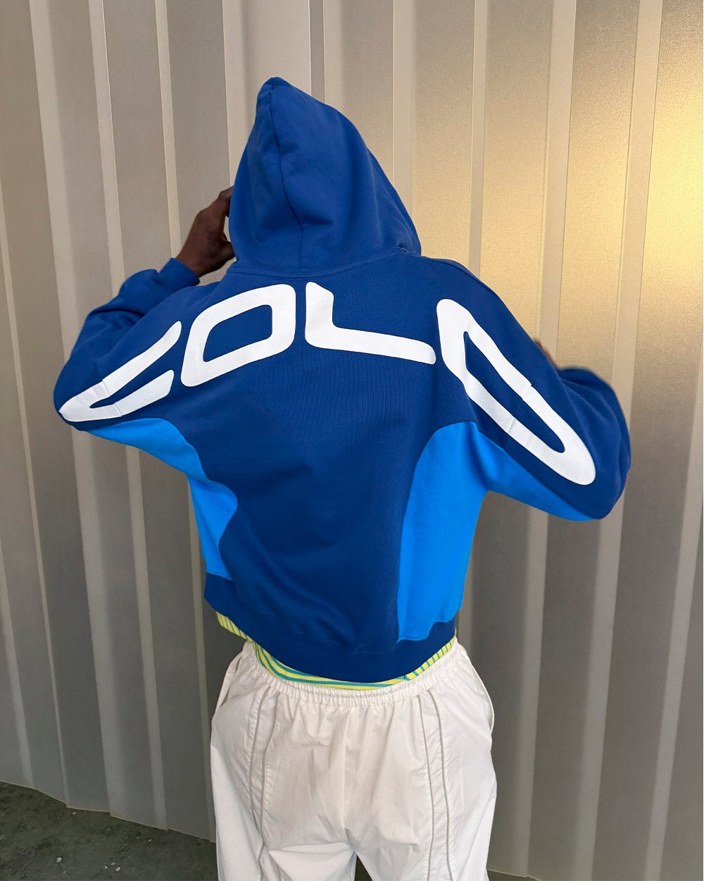 TWISTTER ZIP HOODIE BLUE - Cold Culture