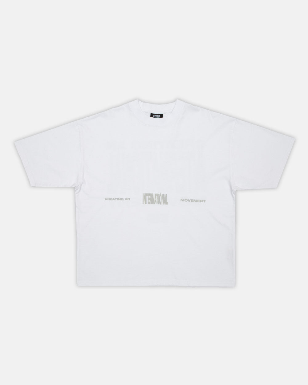 TYPE MODIFICATION TEE WHITE - COLD CULTURE