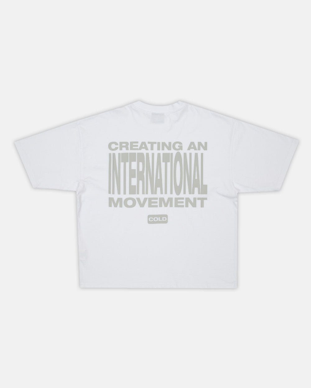 TYPE MODIFICATION TEE WHITE - COLD CULTURE