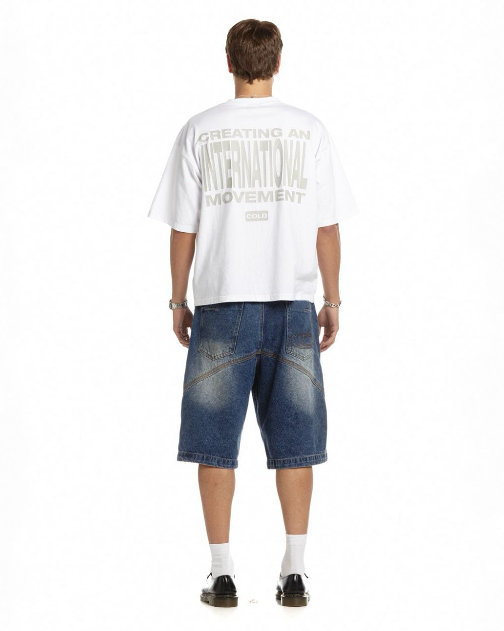 TYPE MODIFICATION TEE WHITE - COLD CULTURE