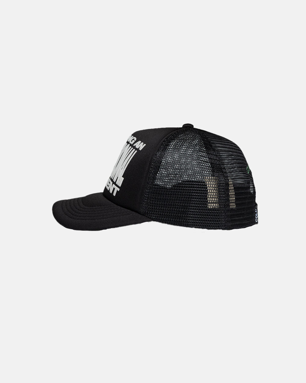 TYPE MODIFICATION TRUCKER CAP BLACK