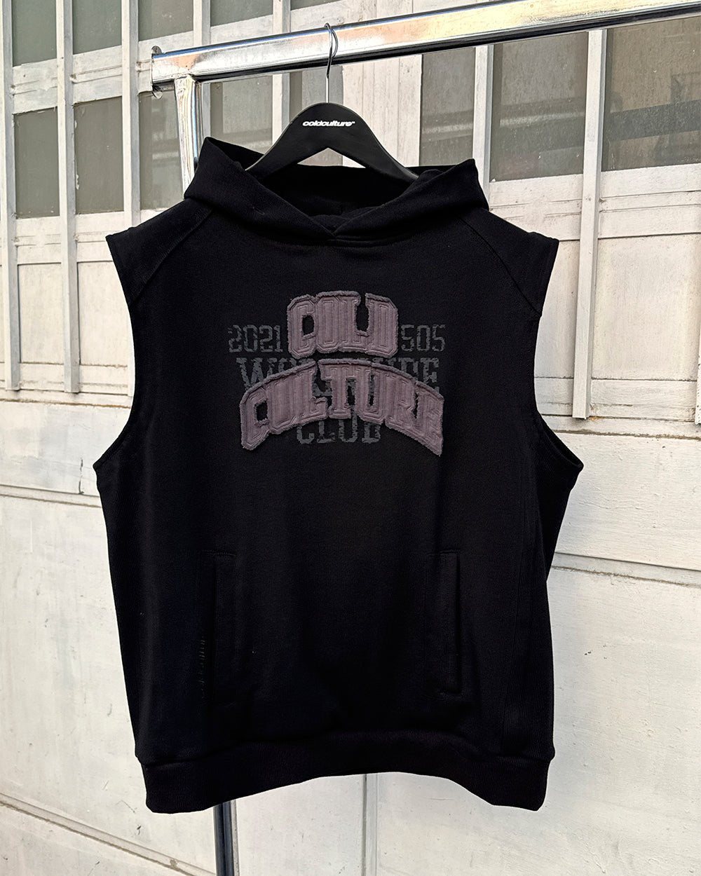 TYSON VEST BLACK - Cold Culture