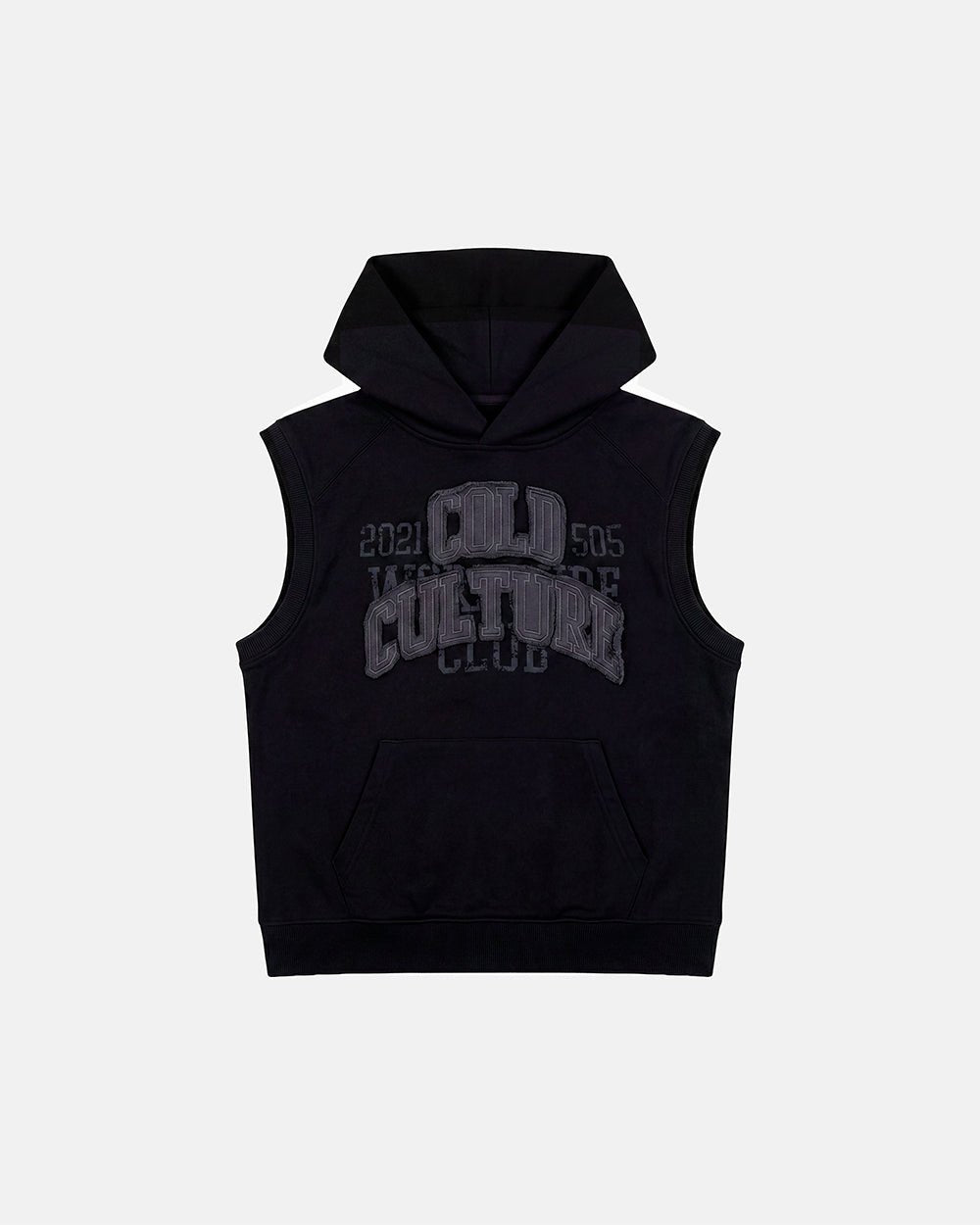 TYSON VEST BLACK - Cold Culture