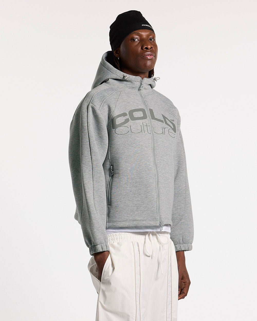 UNDERWATER ZIP HOODIE GREY - Cold Culture #man