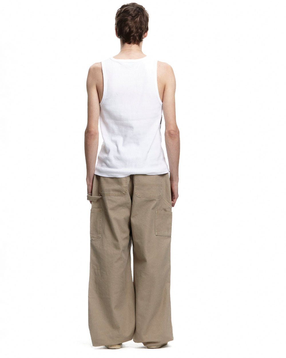 V1 DOUBLE KNEE PANTS STONE - WASHED SAND - COLD CULTURE