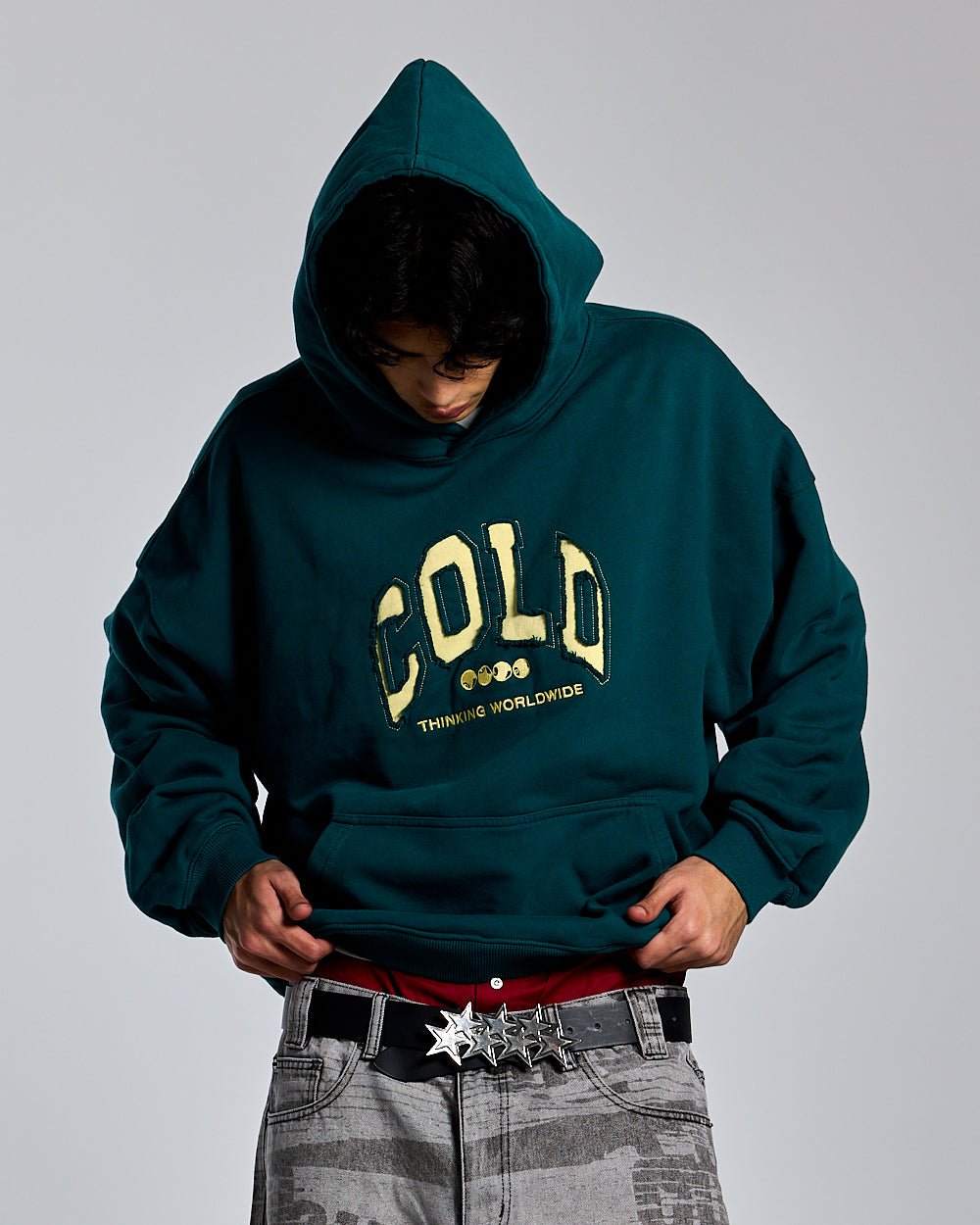 VARSITY HOODIE BRITISH GREEN - COLD CULTURE