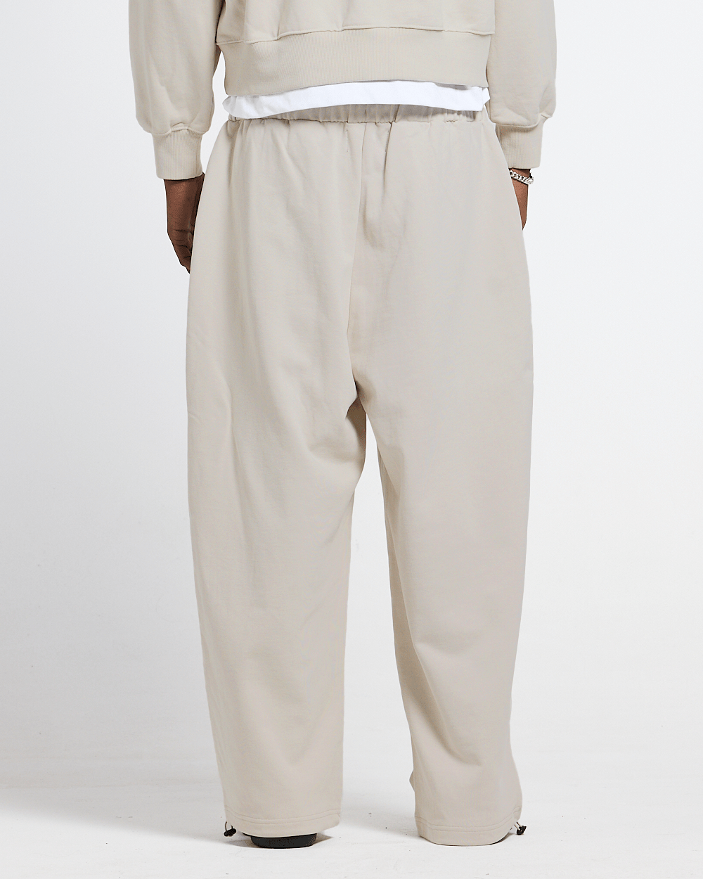 VARSITY PANTS IVORY GREY - Cold Culture