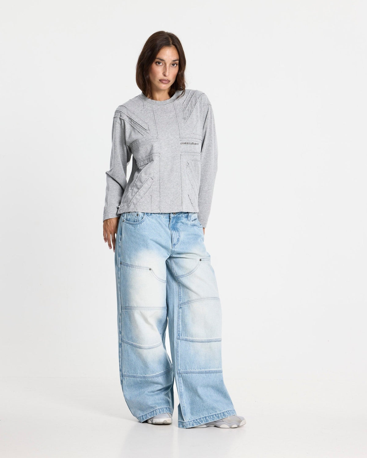 VERA LOOSE PANTS LIGHT BLUE - Cold Culture