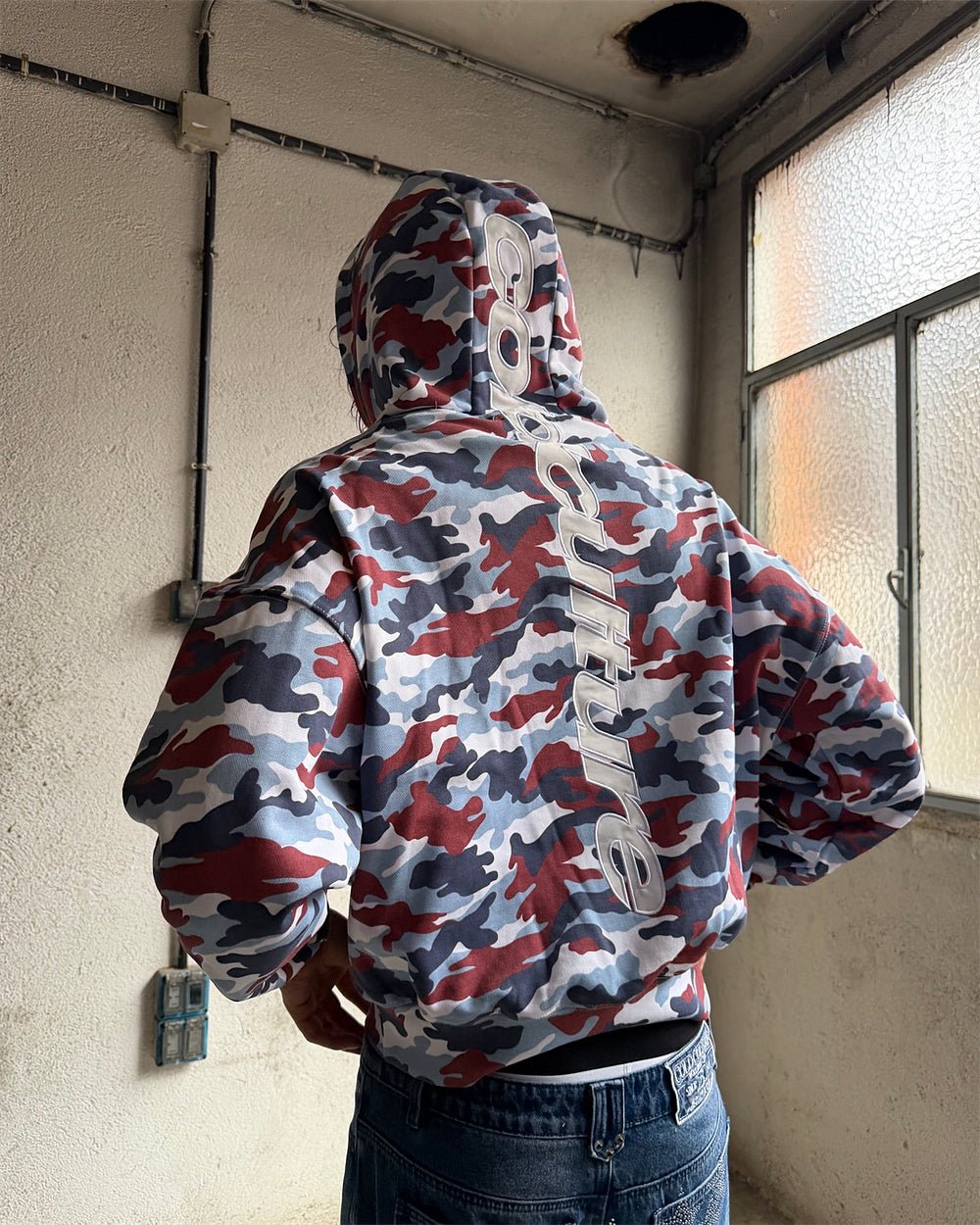VERTICAL HOODIE CAMO - Cold Culture
