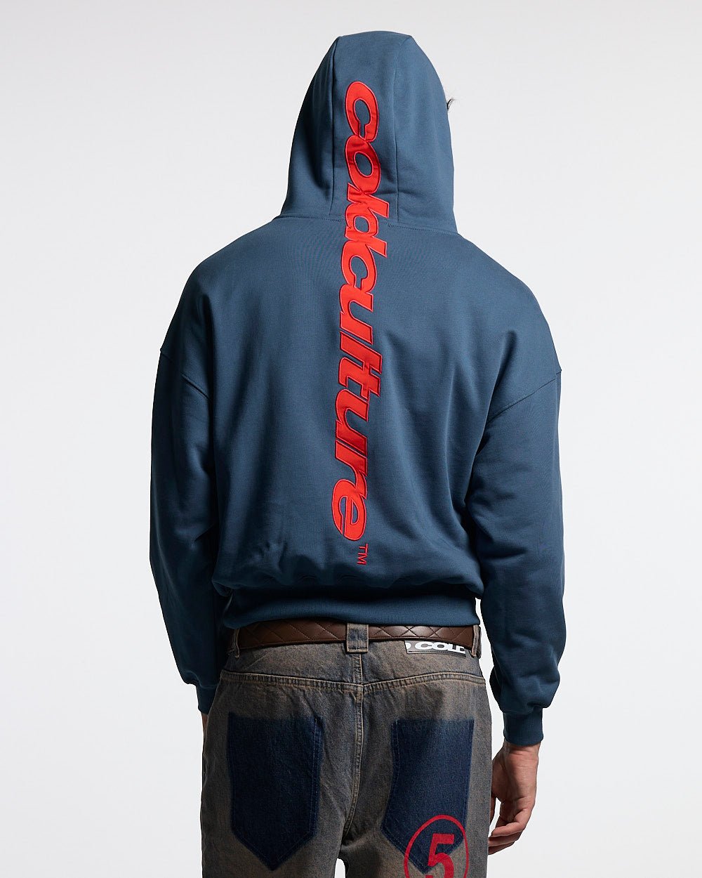 VERTICAL HOODIE NAVY - Cold Culture #man
