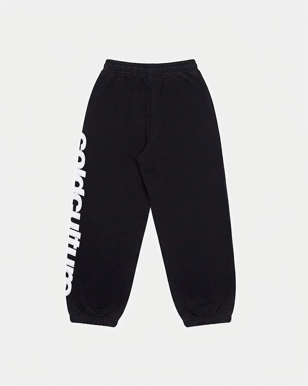 VERTICAL SWEATPANTS BLACK - Cold Culture