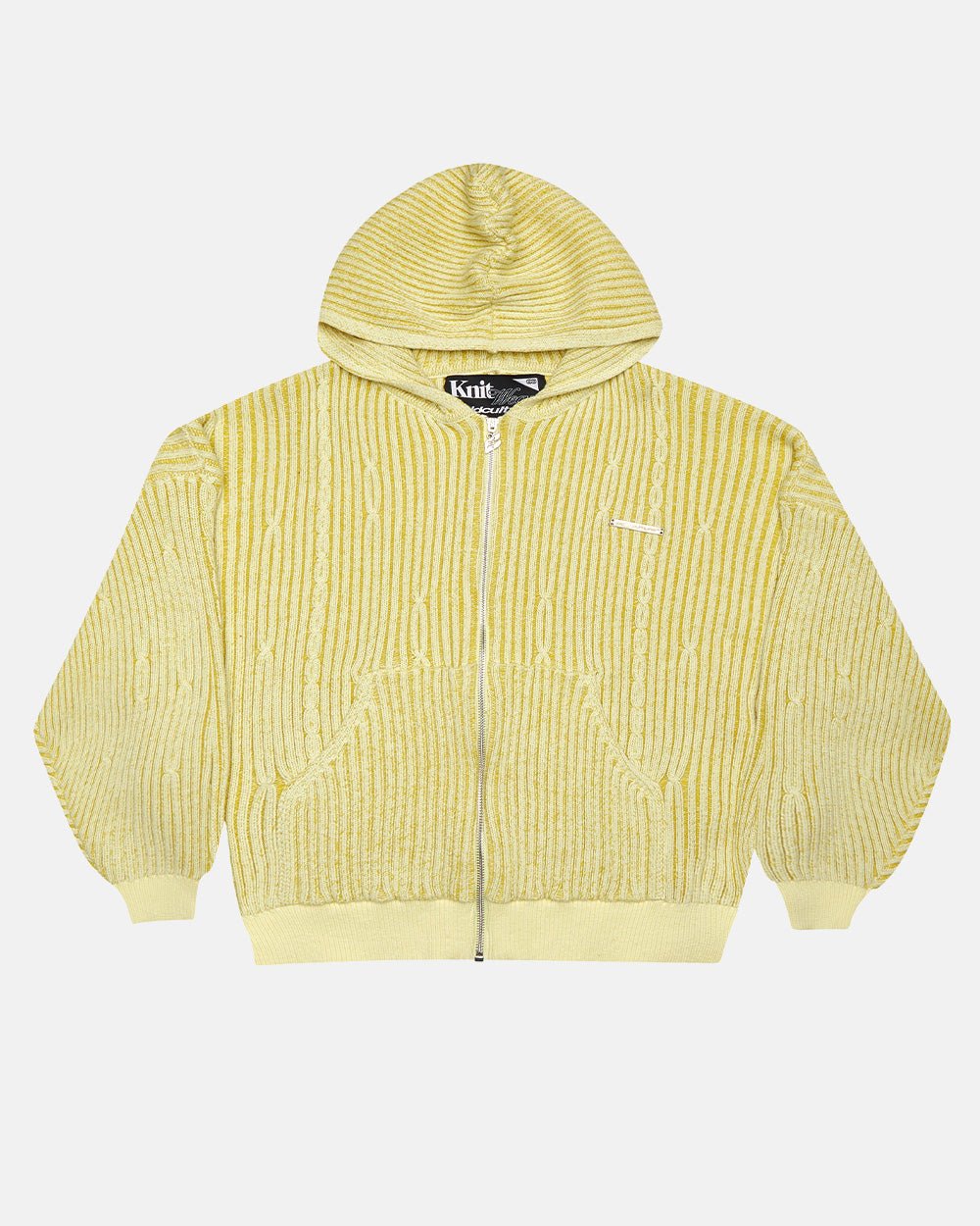 VIBE JUNCTION KNIT LIGHT YELLOW - Cold Culture