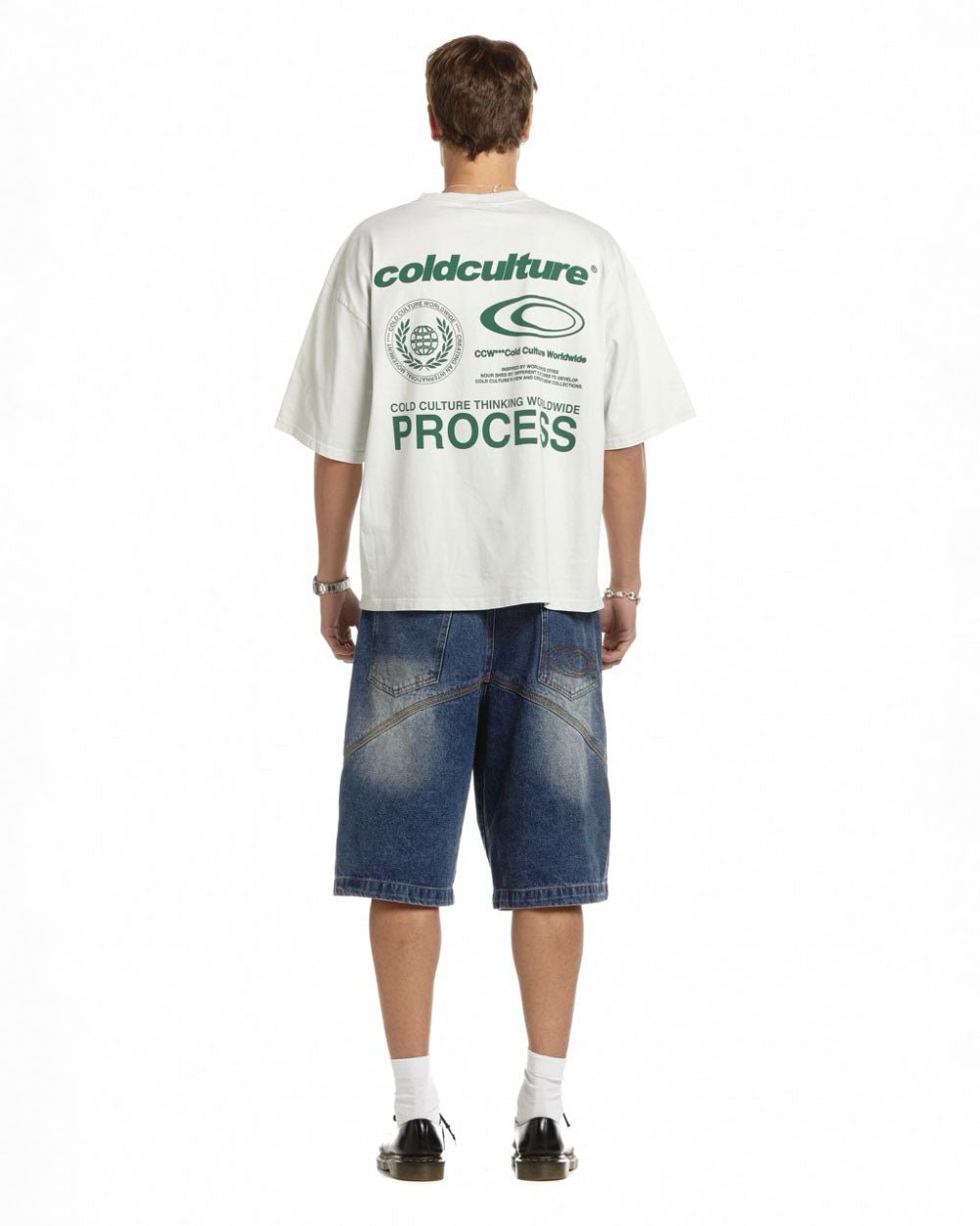 VISUALIZE TEE ULTRA LIGHT GREY - COLD CULTURE