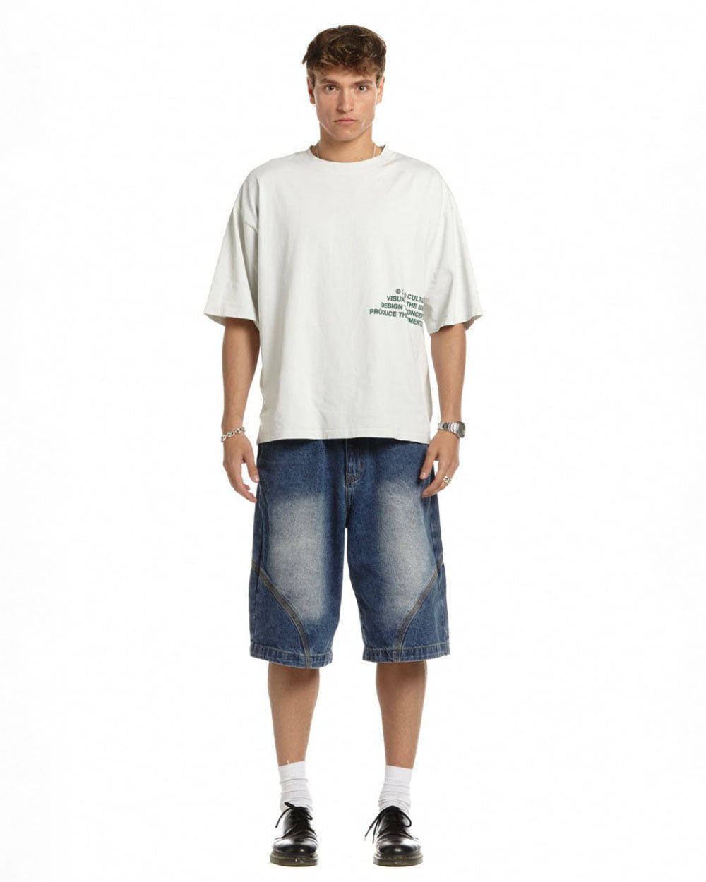 VISUALIZE TEE ULTRA LIGHT GREY - COLD CULTURE