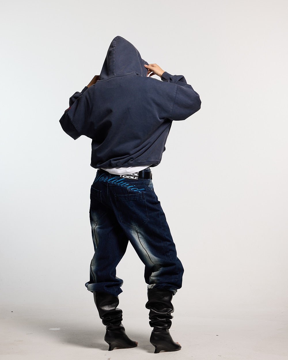 WALKER HOODIE DARK BLUE - Cold Culture #woman