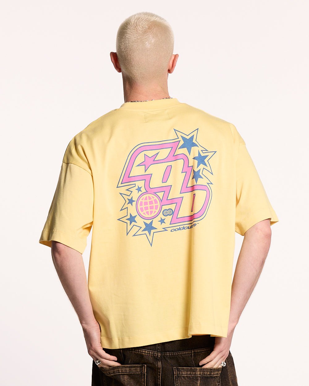 WALKER TEE BRIGHT YELLOW - COLD CULTURE