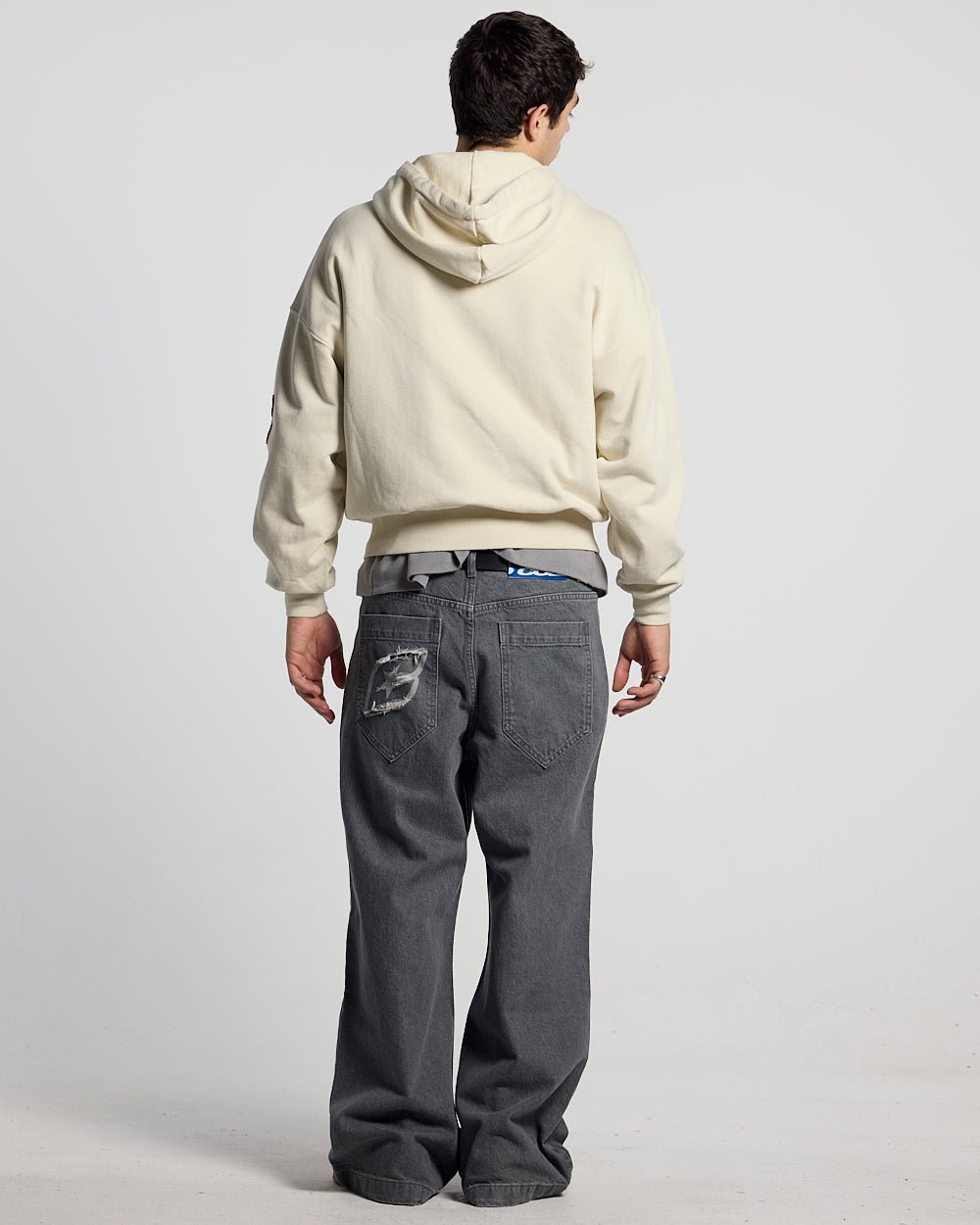 WALKER ZIP HOODIE LIGHT GREY - Cold Culture