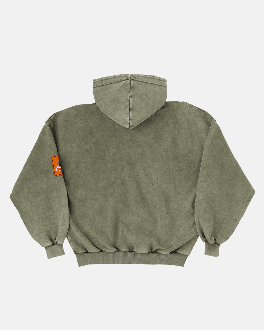 WALKER ZIP HOODIE WASHED GREEN - COLD CULTURE