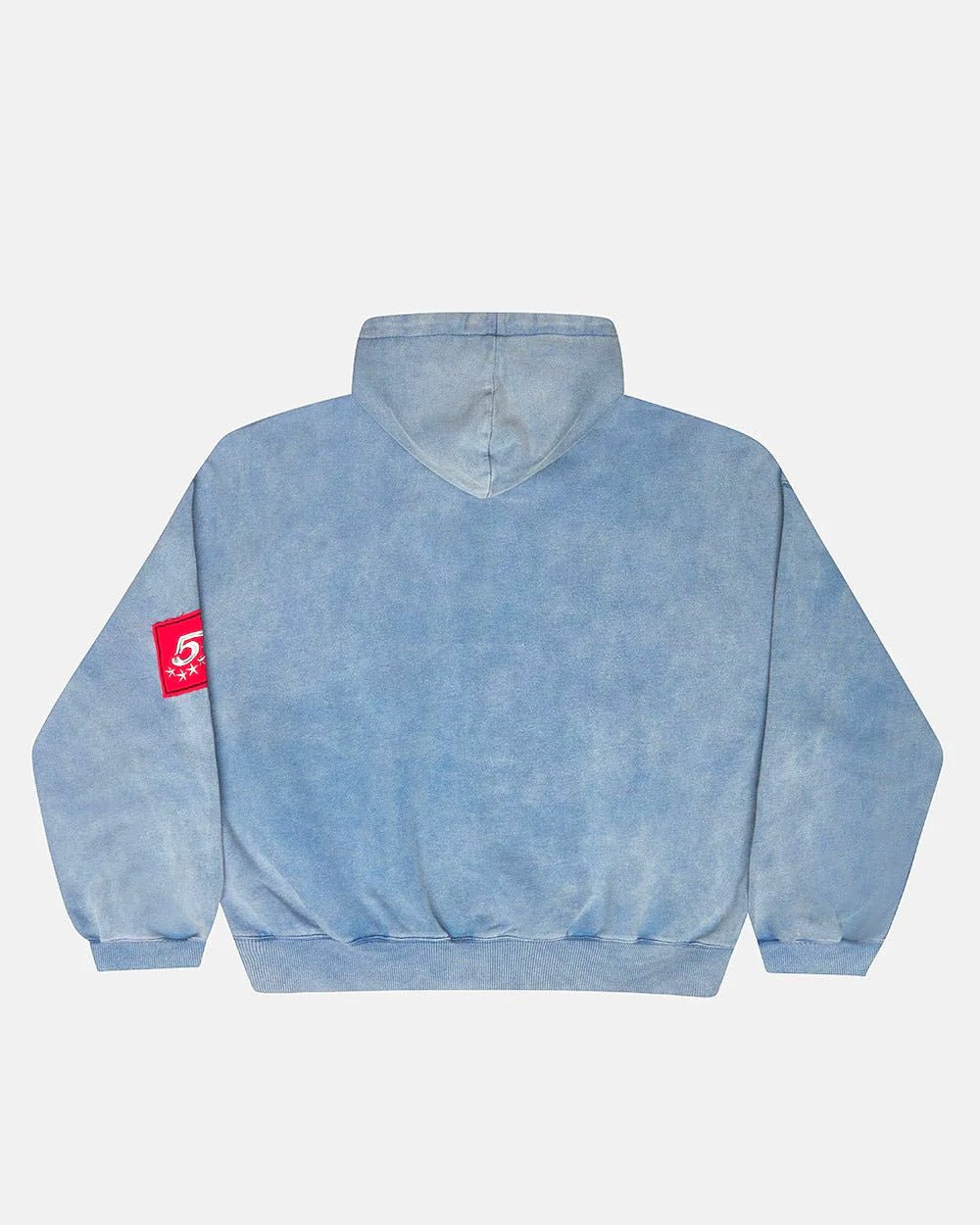 WALKER ZIP HOODIE WASHED INDIGO - COLD CULTURE