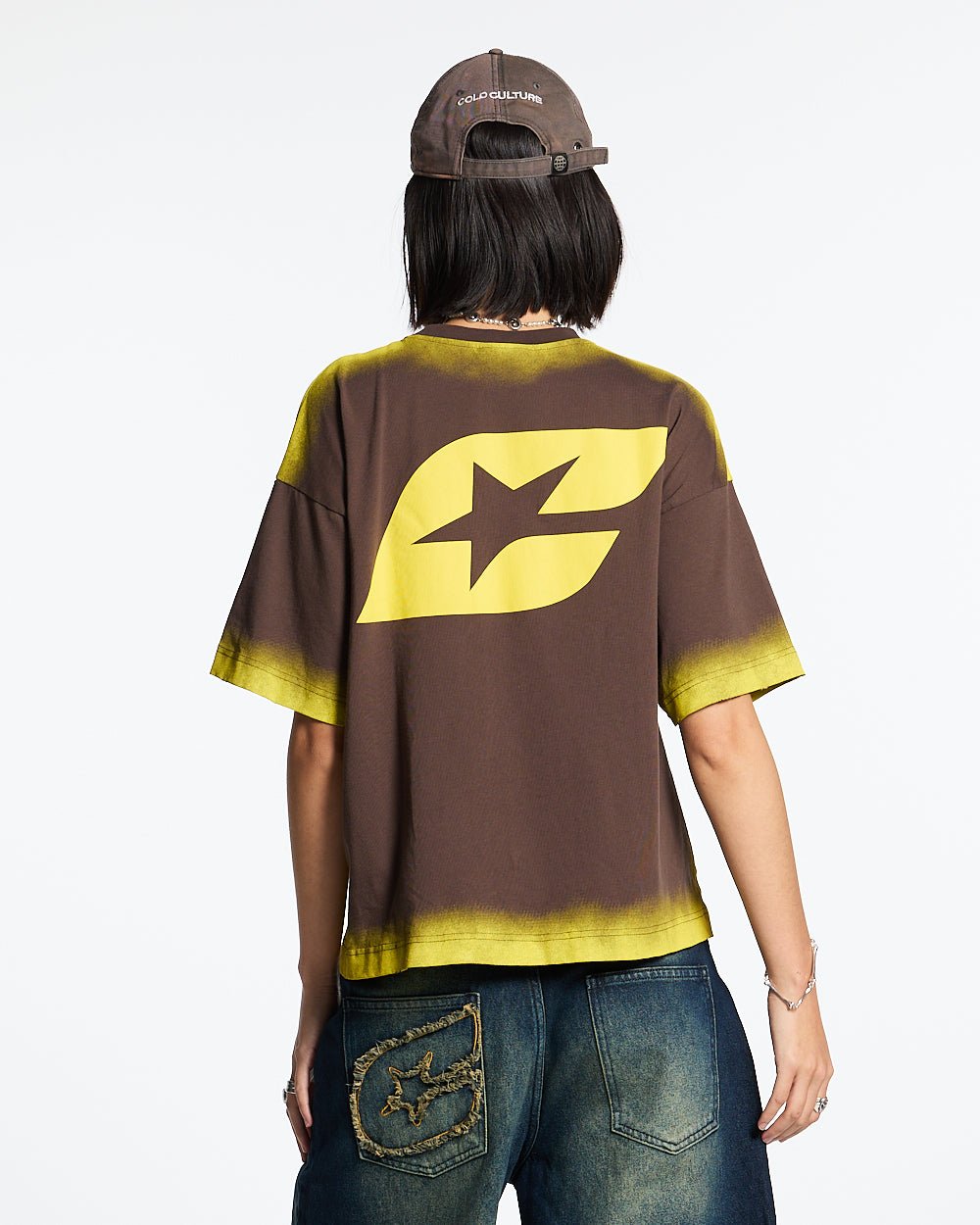 WANDER ON TEE CHOCOLATE BROWN - COLD CULTURE